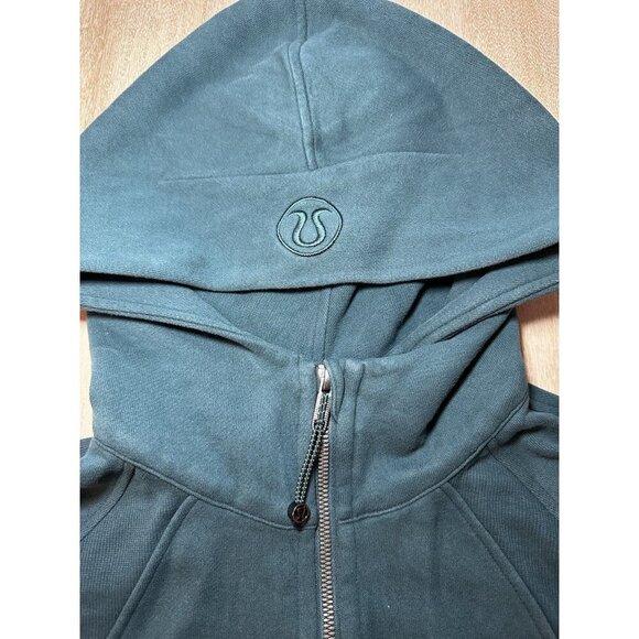 Lululemon Scuba Oversized Half-Zip Hoodie Green Jasper Size XS/Small - Picture 5 of 8